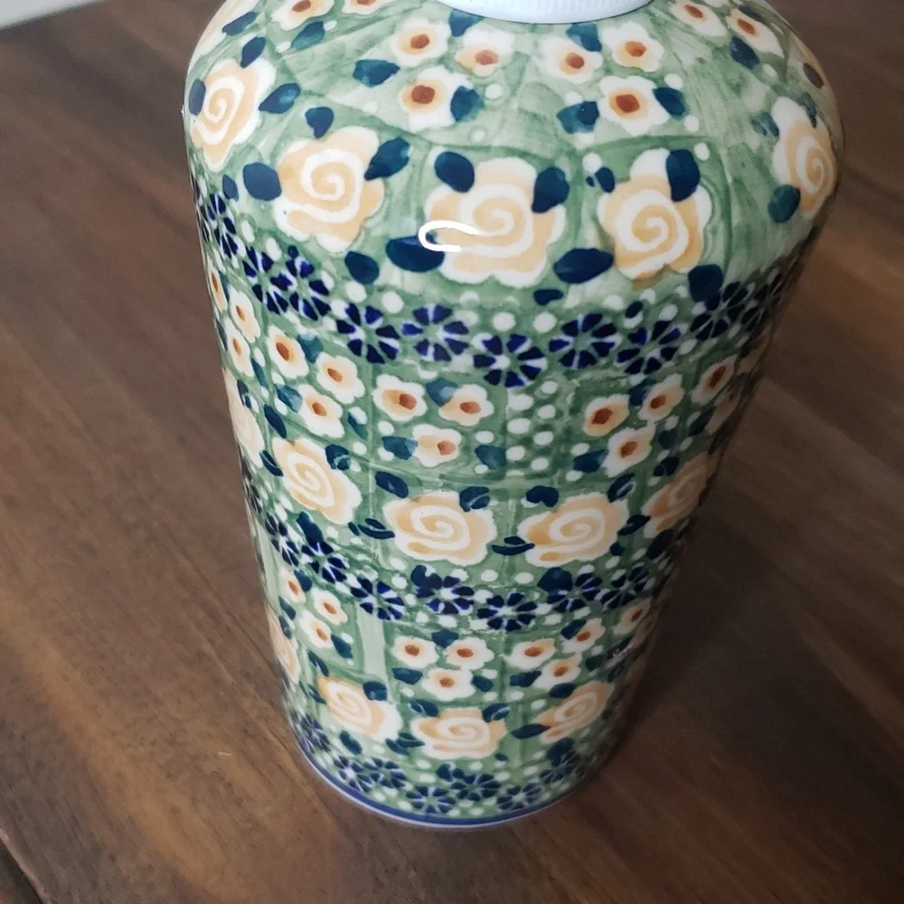 Polish Pottery Soap Pump